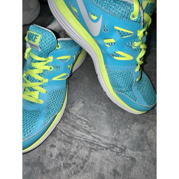 Nike Womens Dual Fusion ST‎ 2 454240-400 Blue Running Shoes Sneakers Size 8 - Picture 4 of 8